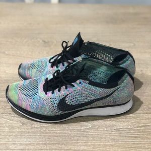 Nike Flyknit Racer Multi-Color men’s size 10.5